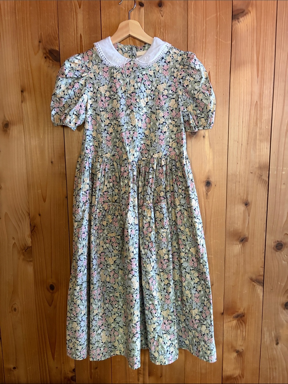 Vintage Laura Girls Mother & Child Ashley Floral Dress